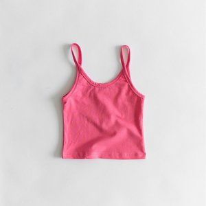 ARQ cropped tank - bubblegum - medium - new with tags!
